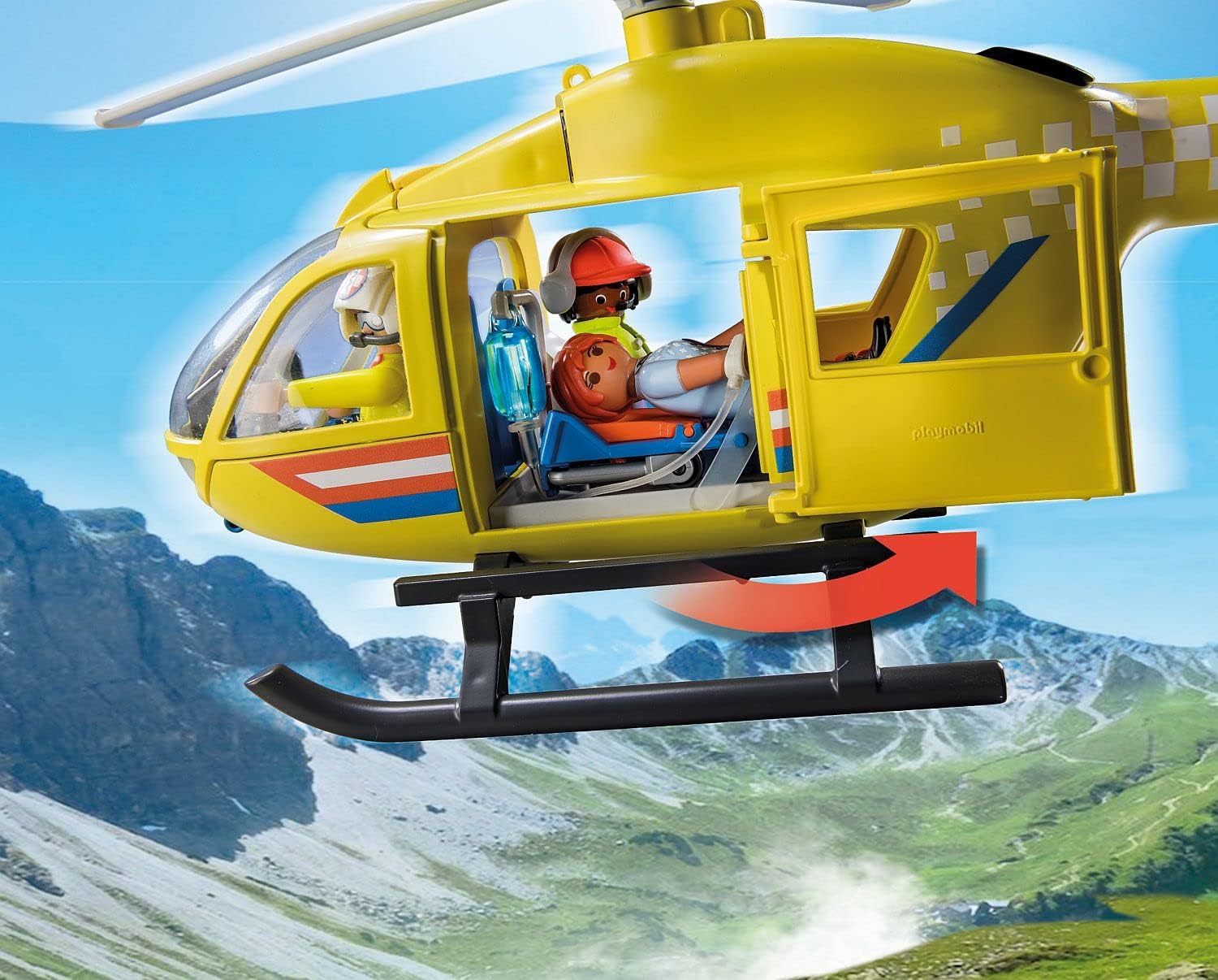 PLAYMOBIL 71203 City Life Rettungshelikopter