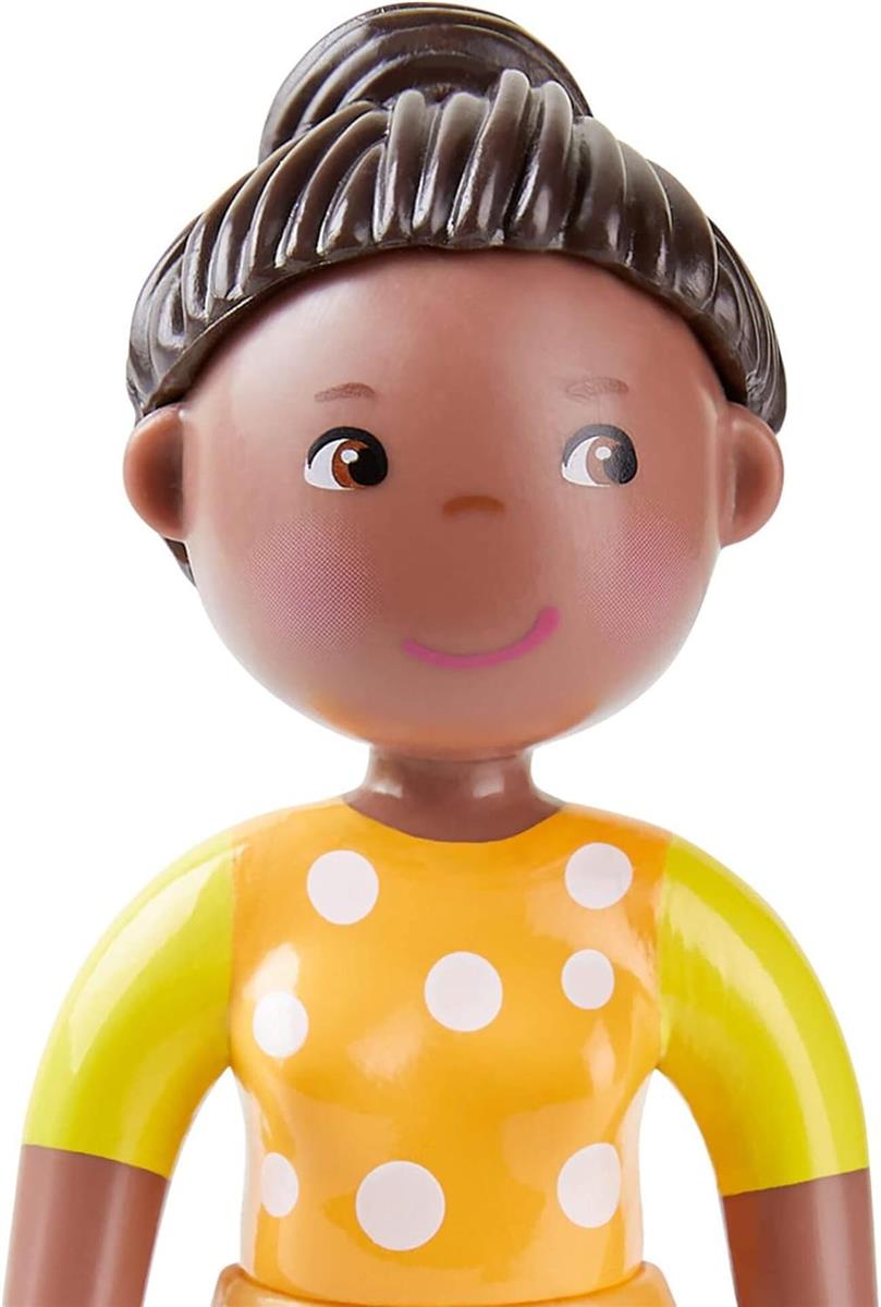 HABA 306696 - Little Friends Spielset Familienzeit, Zubehör für Biegepuppe ab 3 Jahren