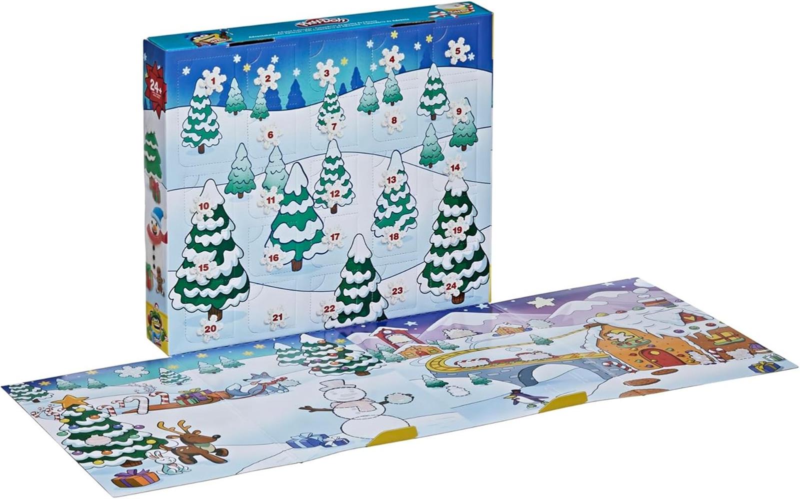 Play-Doh Adventskalender Spielset für Kinder