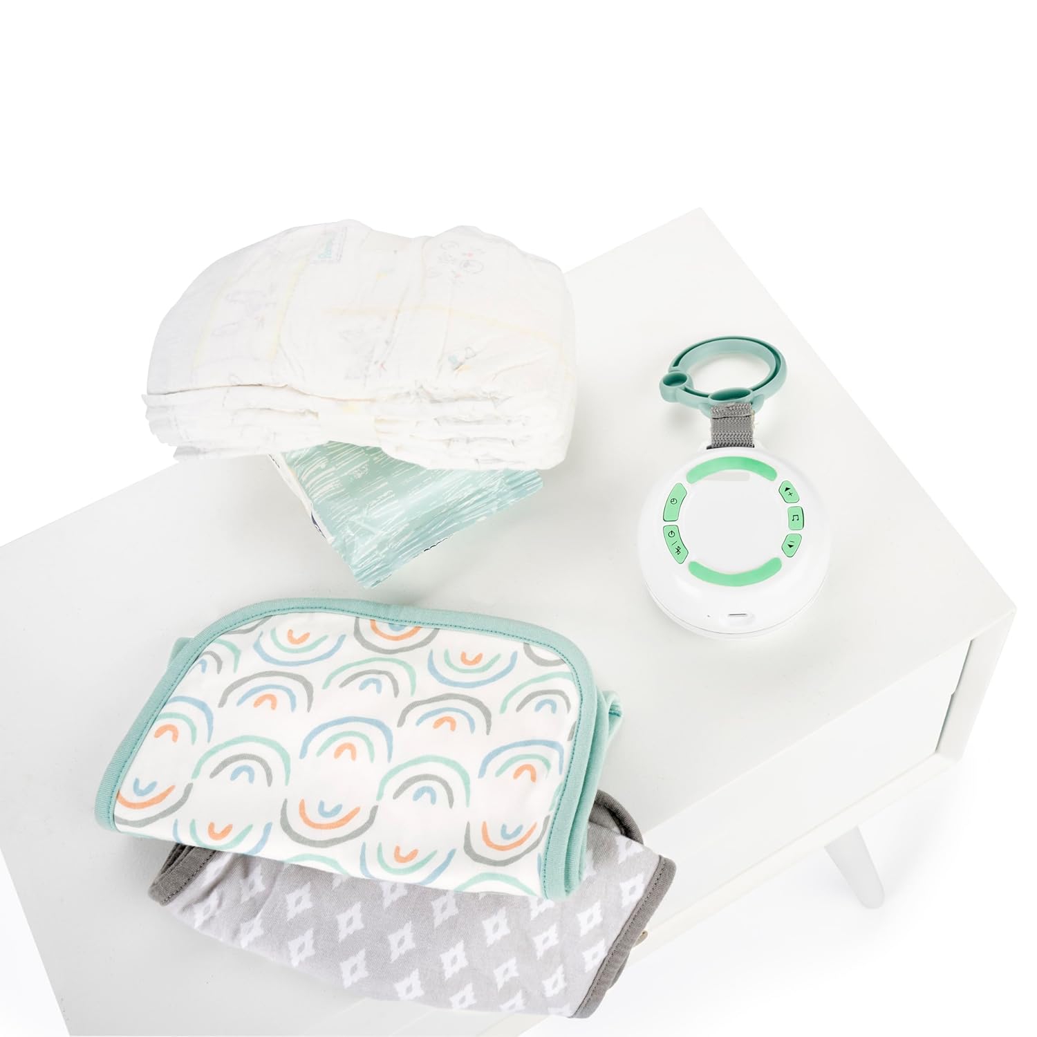 Ingenuity Pock-a-Bye Baby-Beruhiger und Bluetooth-Lautsprecher, Streamen Sie Musik oder vorgeladene Playlists