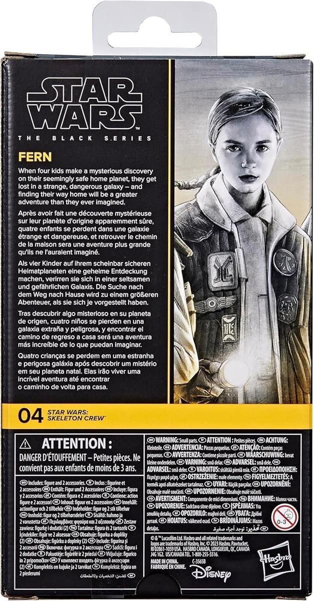 Star Wars The Black Series Fern Skeleton Crew Action-Figur 15 cm