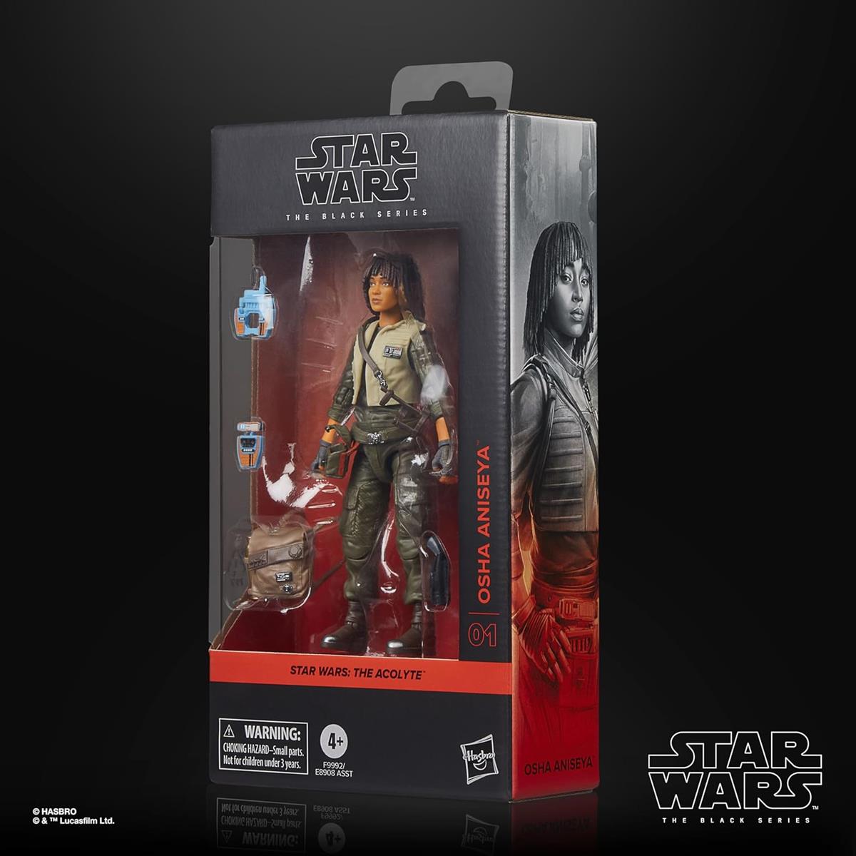Star Wars The Black Series OSHA Aniseya, Action-Figur zum Sammeln The Acolyte (Skala 15 cm)
