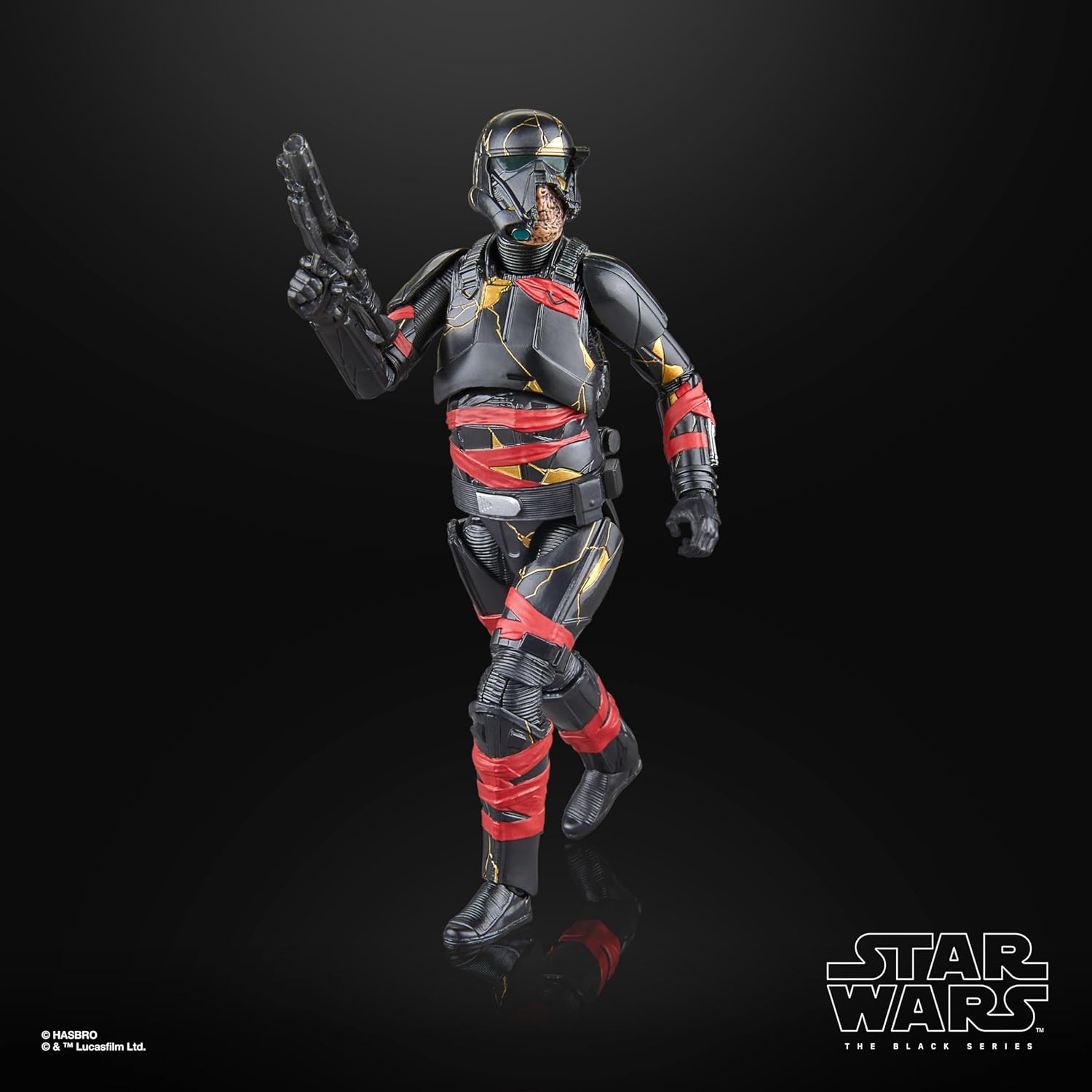 Star Wars The Black Series Night Trooper, Star Wars: Ahsoka Premium Action-Figur zum Sammeln (15 cm)