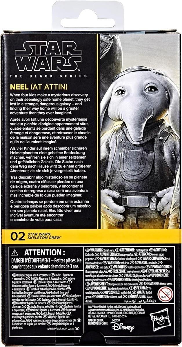 Star Wars The Black Series Neel (at Attin), Skeleton Crew Action-Figur (15 cm)