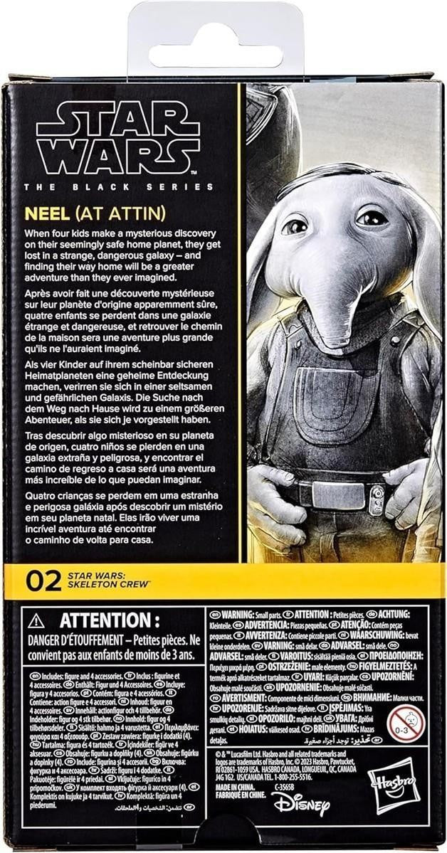 Star Wars The Black Series Neel (at Attin), Skeleton Crew Action-Figur (15 cm)