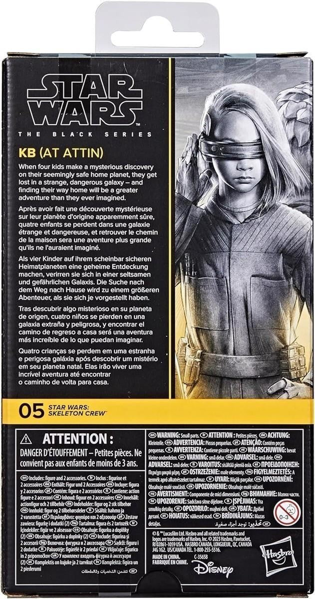 Star Wars The Black Series KB (at Attin), Skeleton Crew Action-Figur (15 cm)