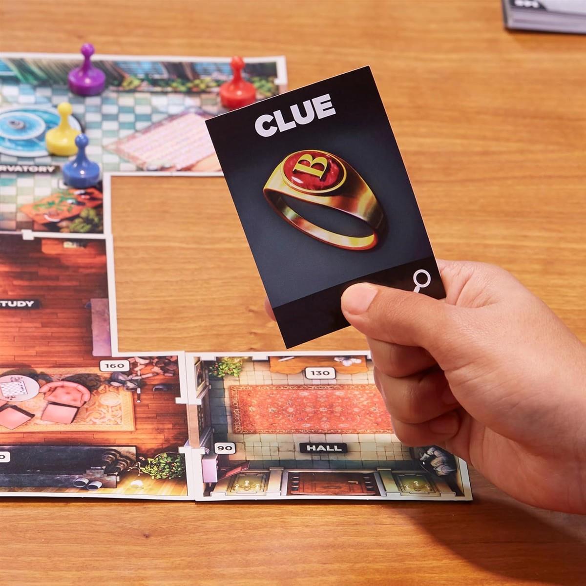 Hasbro Gaming Cluedo Escape Verrat in der Villa, spannendes Krimi- und Rätselspiel für die ganze Familie (ab 10 Jahren), Escape-Room-Spiel, für bis zu 6 Spieler