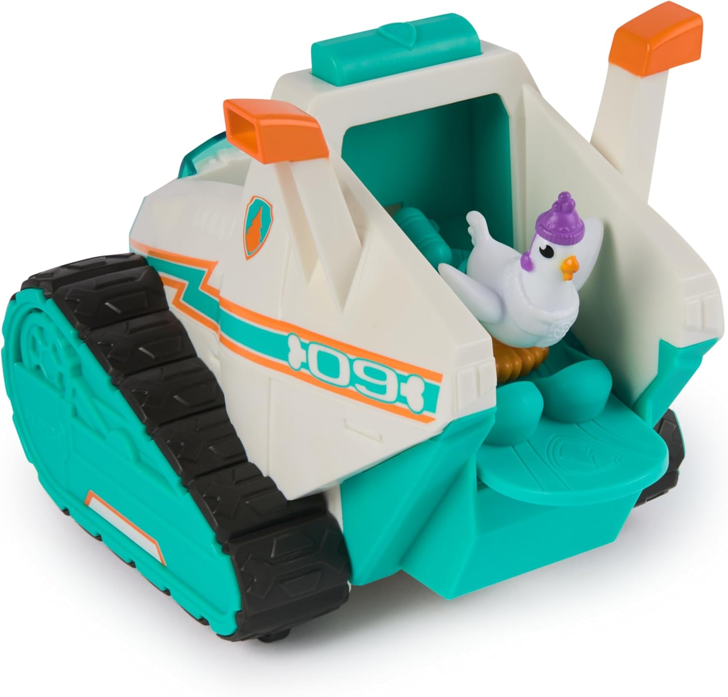Spin Master PAW Patrol – Schneemobil mit Everest-Figur, Snowboard und Henrietta-Figur (Deluxe Fahrzeug), Spielzeug für Kinder ab 3 Jahren
