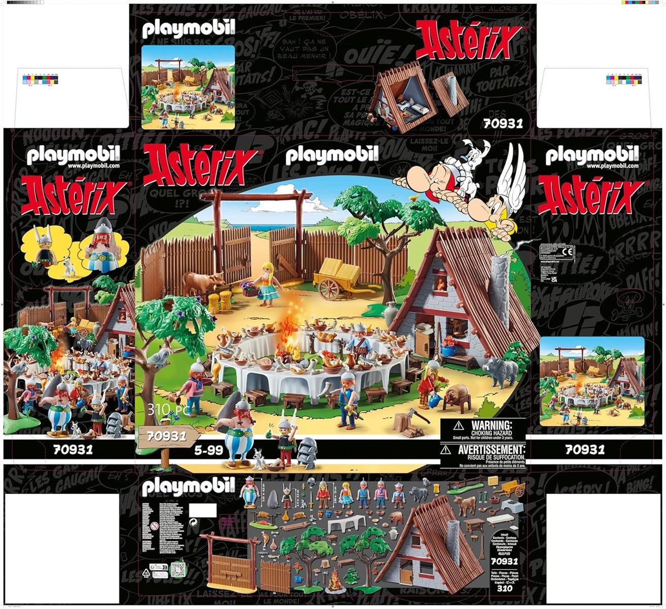 PLAYMOBIL Asterix 70931 Großes Dorffest