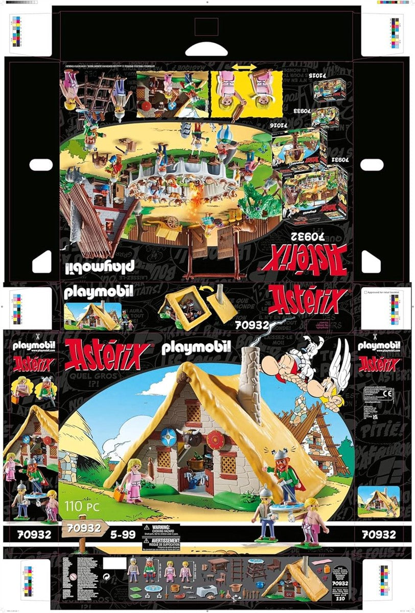 PLAYMOBIL Asterix 70932 Hütte des Majestix
