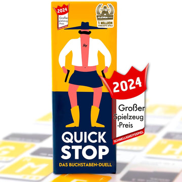 ATM Gaming Quickstop Das Buchstaben-Duell Kartenspiel 2 bis 7 Spieler