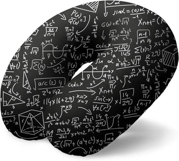 I-TOTAL® Reisekissen Nackenkissen weich für Nackenstützen Mathematik