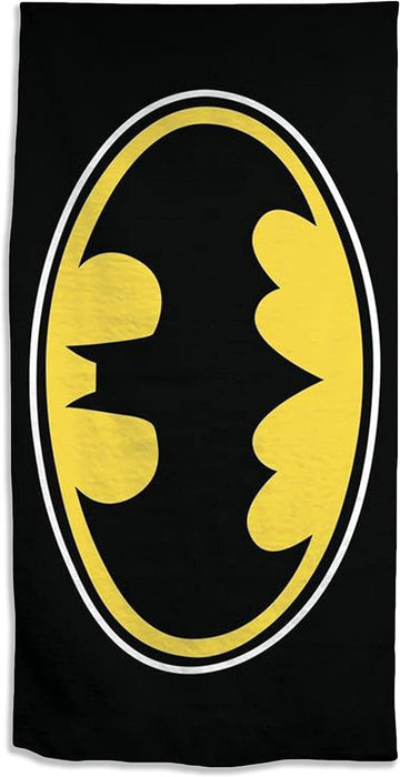 BrandMac Batman Duschtuch Strandtuch Badetuch 70 x 140 cm, Mehrfarbig