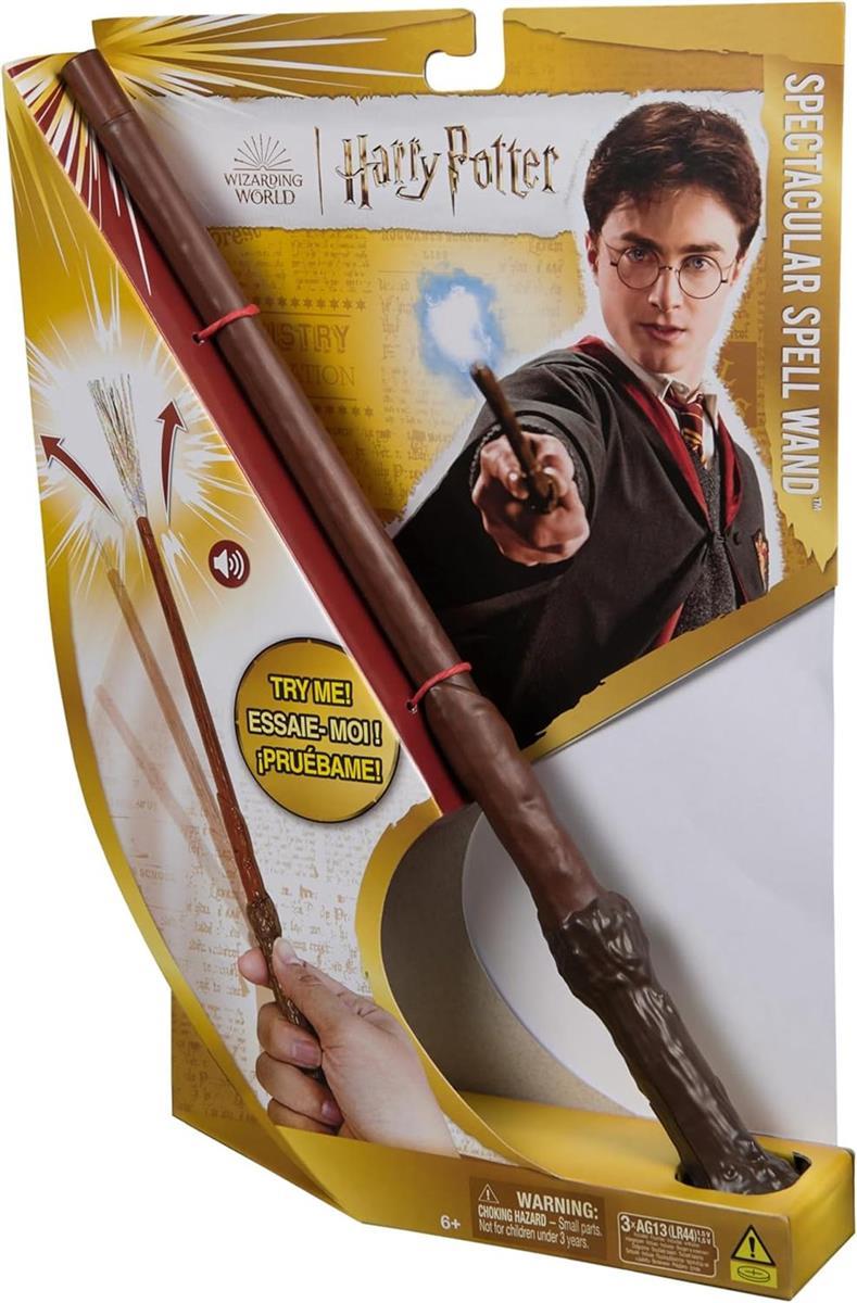 Harry Potter Zauberstab mit Vibrationseffekt und Sound ca. 31 cm für Kinder ab 6 Jahren Fanartikel