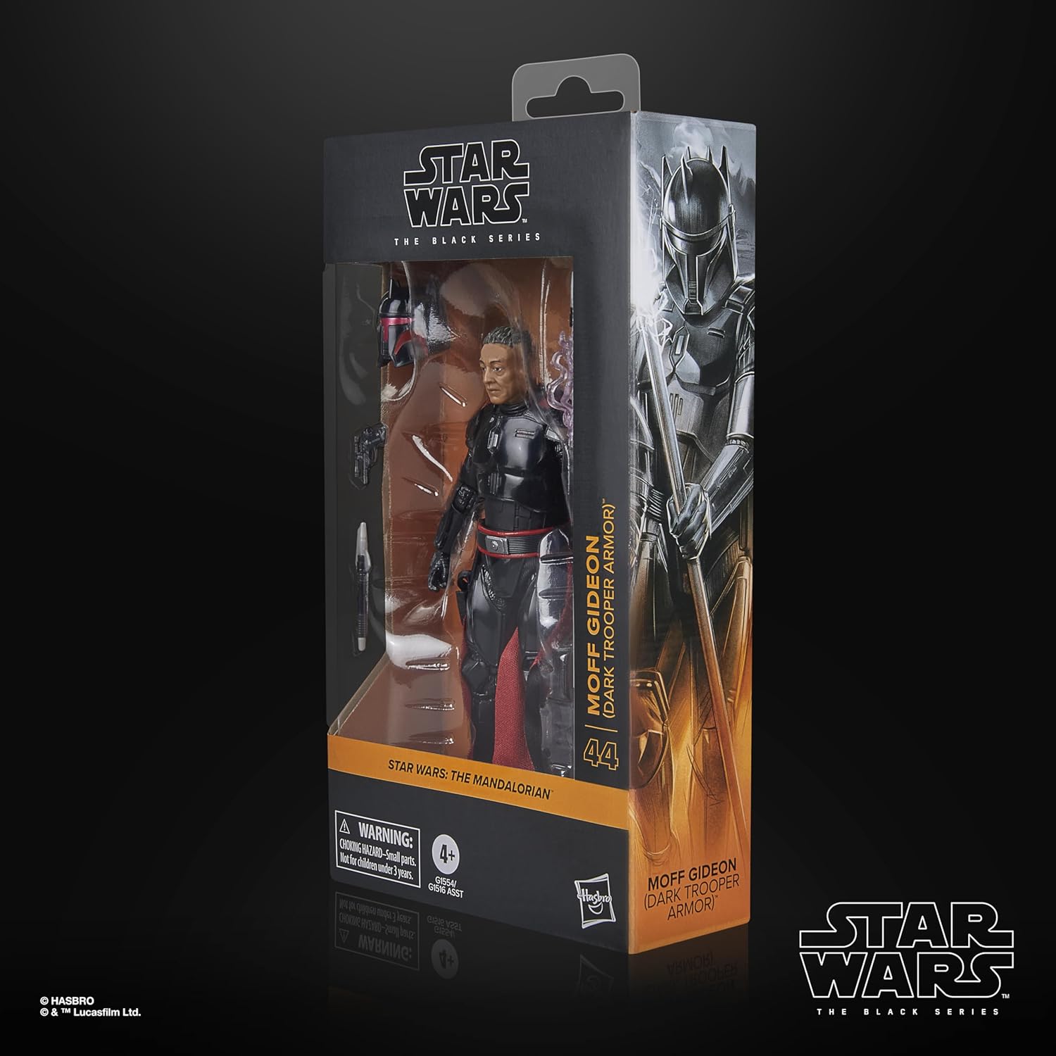 Star Wars The Black Series Moff Gideon (Dunkeltruppler Rüstung), Star Wars: The Mandalorian Premium Action-Figur zum Sammeln (15 cm)