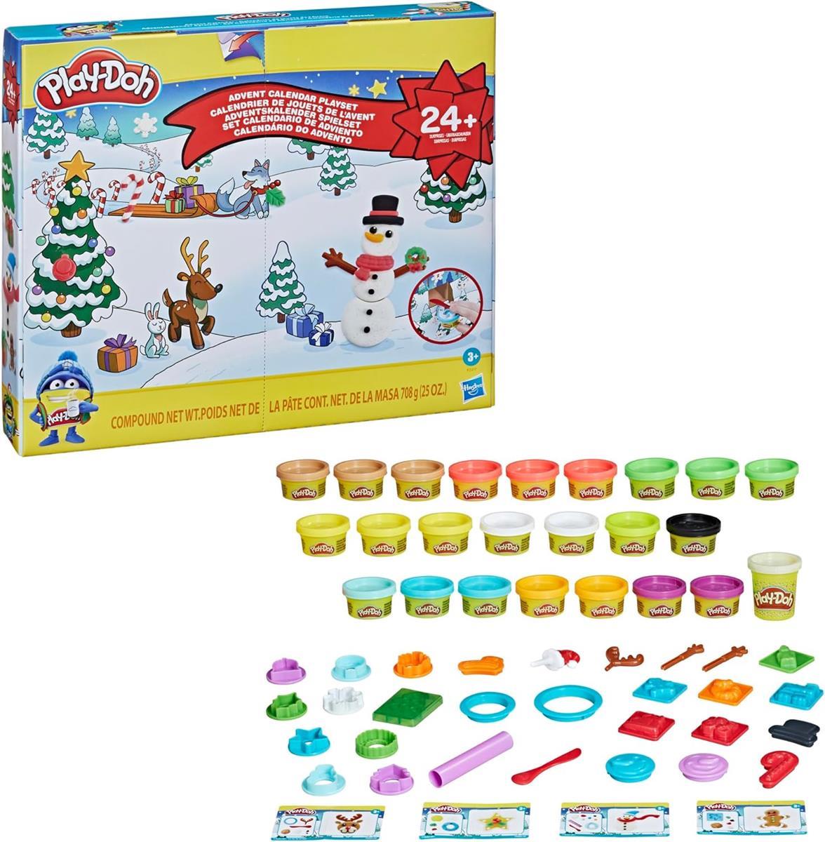 Play-Doh Adventskalender Spielset für Kinder