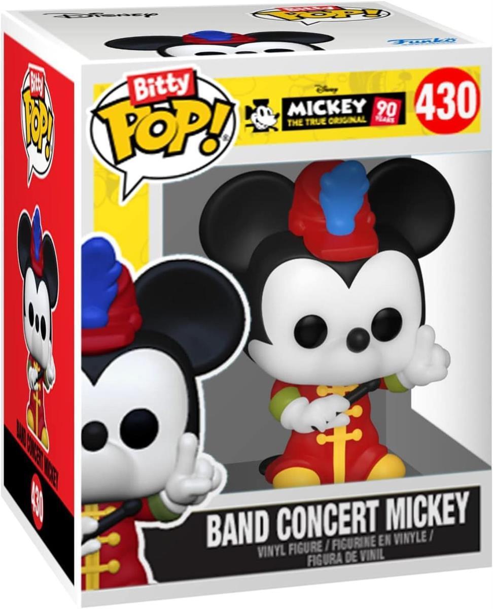 Funko Bitty Pop! Disney - Minnie Mouse (red Dress), Daisy Duck, Donald Duck und eine Überraschungs-Mini-Figur - 0.9 Inch (2.2 cm) Sammlerstück Stapelbares Display-Regal Inklusive - Geschenkidee