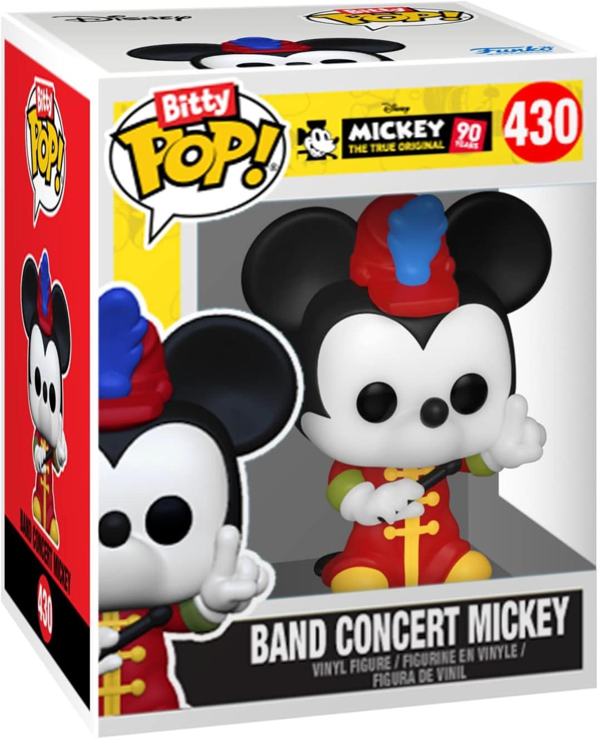 Funko Bitty Pop! Disney - Minnie Mouse (red Dress), Daisy Duck, Donald Duck und eine Überraschungs-Mini-Figur - 0.9 Inch (2.2 cm) Sammlerstück Stapelbares Display-Regal Inklusive - Geschenkidee
