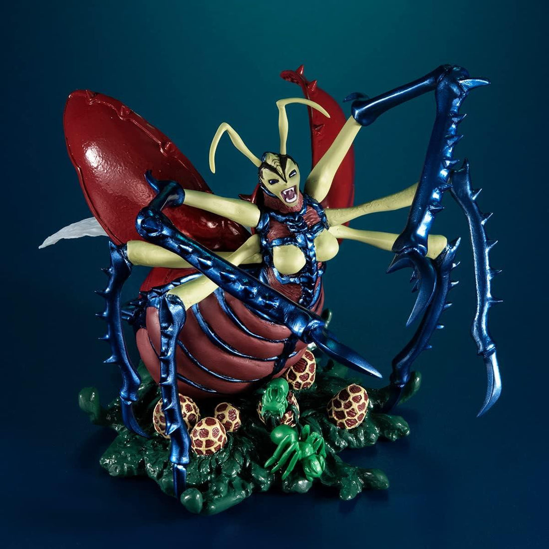 Yu-Gi-Oh! Duel Monsters Statuette PVC Monsters Chronicle Insect Queen 12 cm