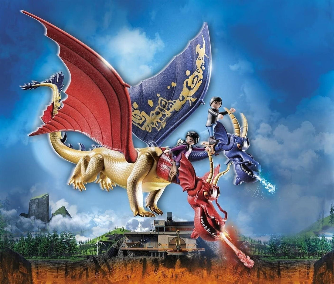 PLAYMOBIL® Dragons Dragons: The Nine Realms - Wu & Wei mit Jun 71080, Chinesisch Inspiriert