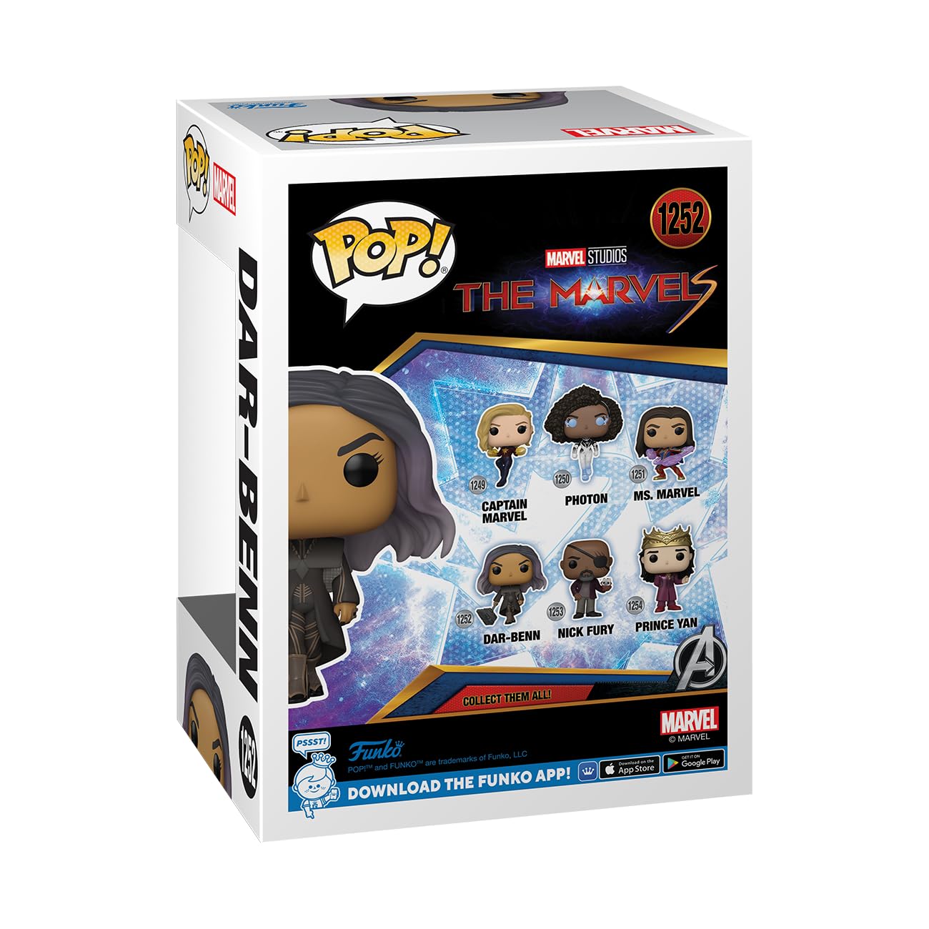 Funko Pop! The Marvels DAR-Benn Vinyl-Sammelfigur