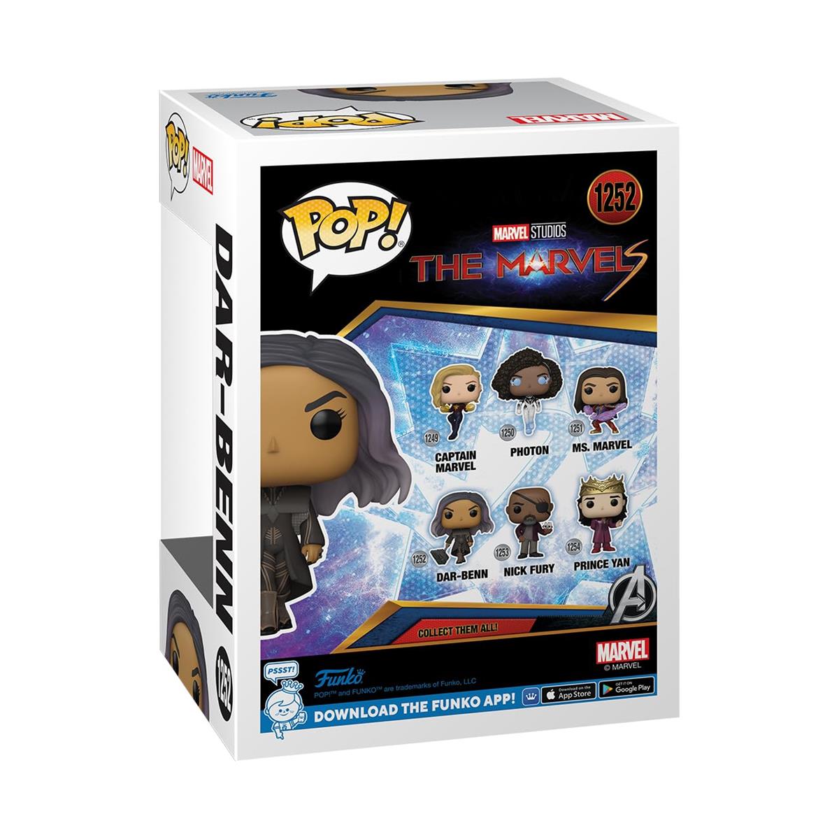 Funko Pop! The Marvels DAR-Benn Vinyl-Sammelfigur
