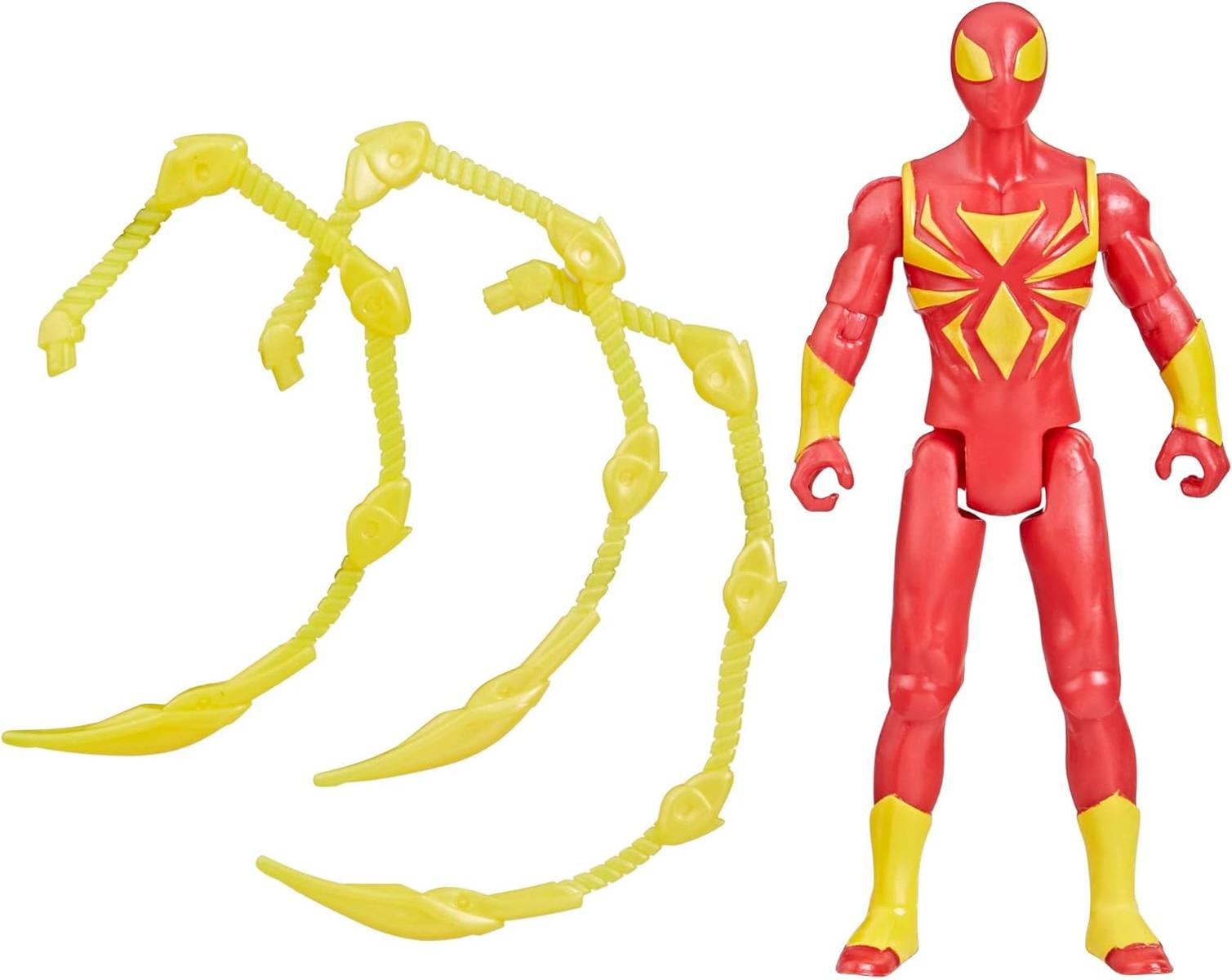 Marvel Spider-Man Epic Hero Series 10 cm große Iron Spider Action-Figur, Red, Gold