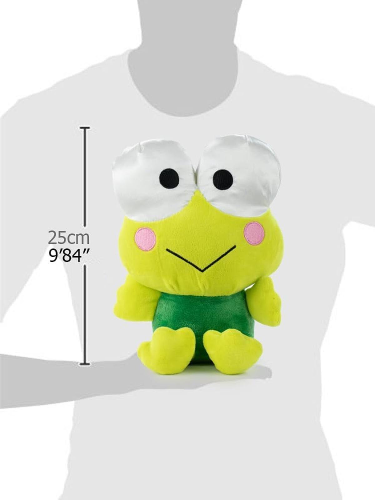 Play by Play - Plüsch-Figurens Kitty and Friends - Keroppi, Kuromi, Melody - 25cm - 760024094 (Keroppy)