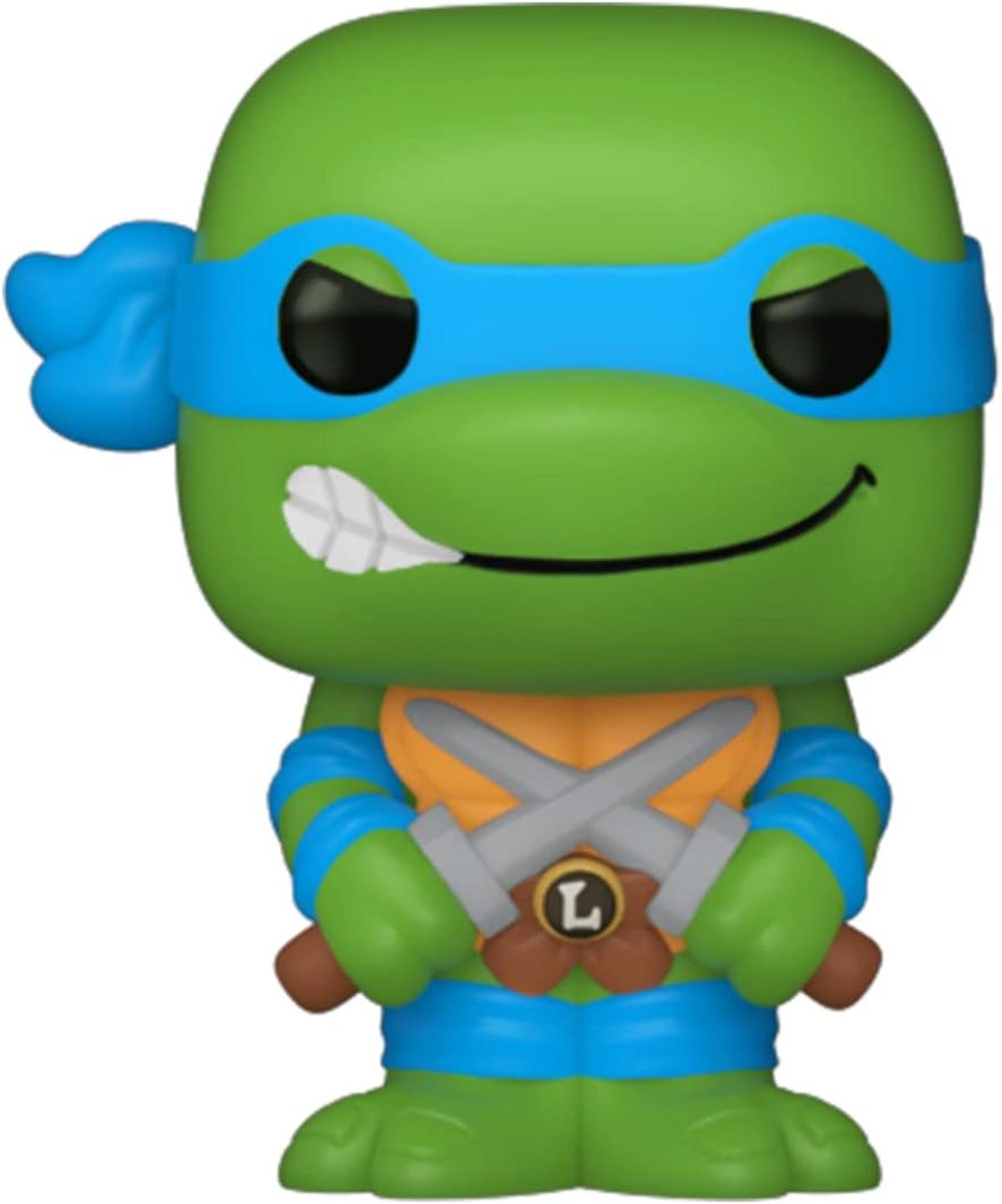 Funko Bitty Pop! Teenage Mutant Ninja Turtles - Leonardo, Michelangelo, April O’Neil und eine Überraschungs-Mini-Figur - 0.9 Inch (2.2 cm) - TMNT Sammlerstück Stapelbares Display-Regal Inklusive