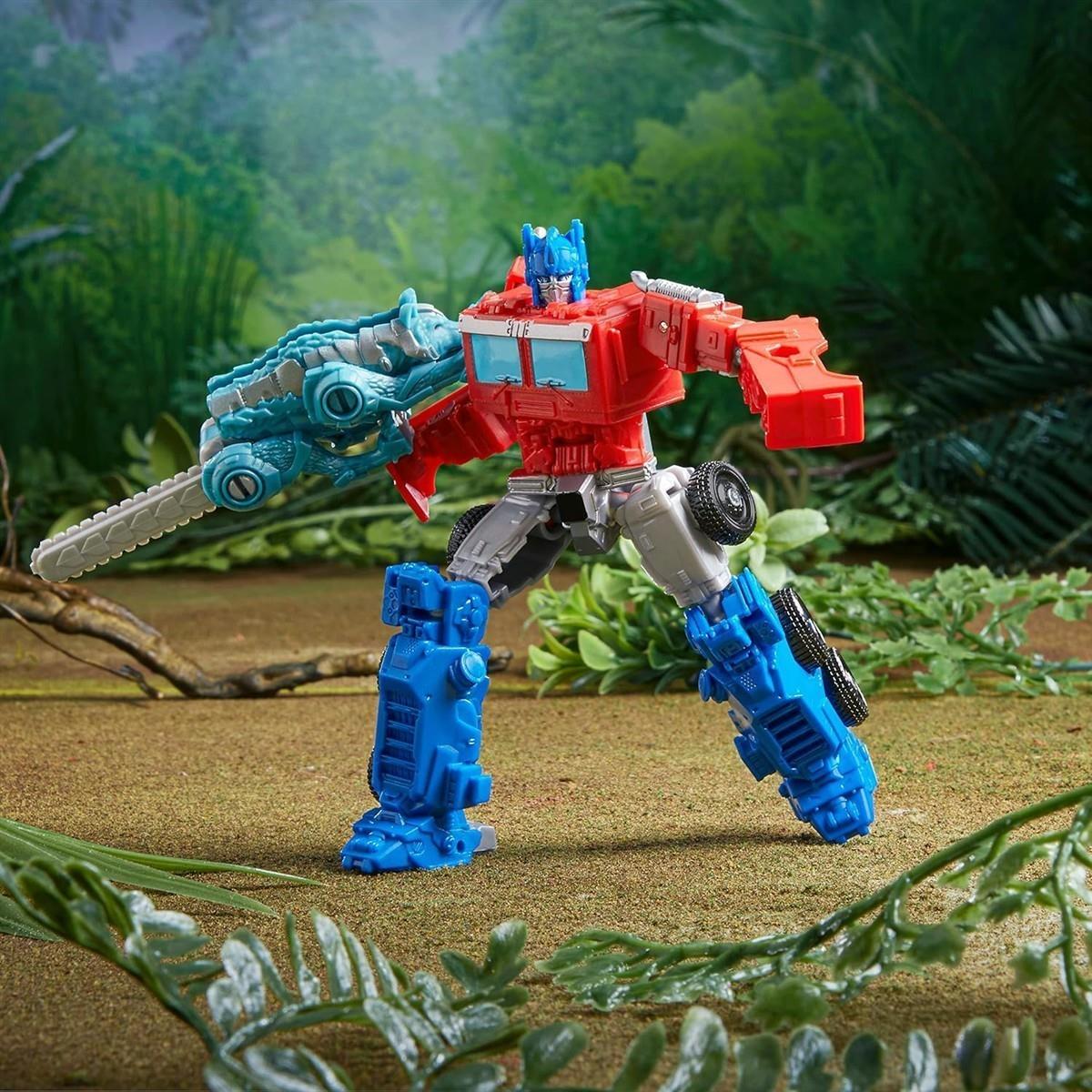 Transformers: Aufstieg der Bestien Beast Alliance Beast Weaponizers 2er-Pack Optimus Prime Spielzeug, ab 6, 12,5 cm