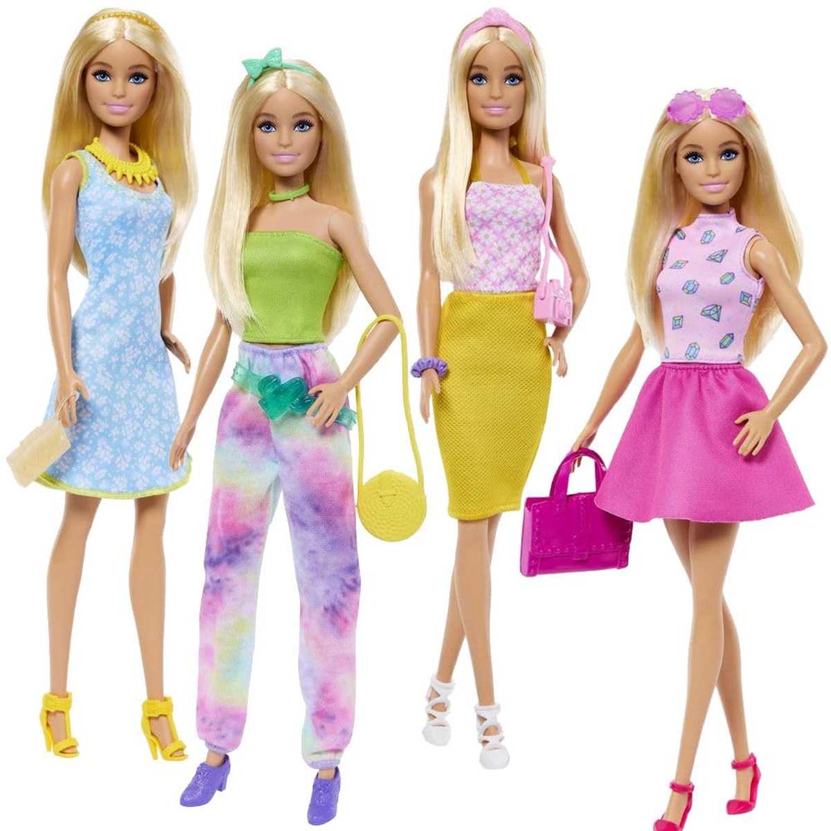 Barbie Großes Fashion Mode Spiel-Set Mattel Puppe und Kleidung ab 3 Jahre