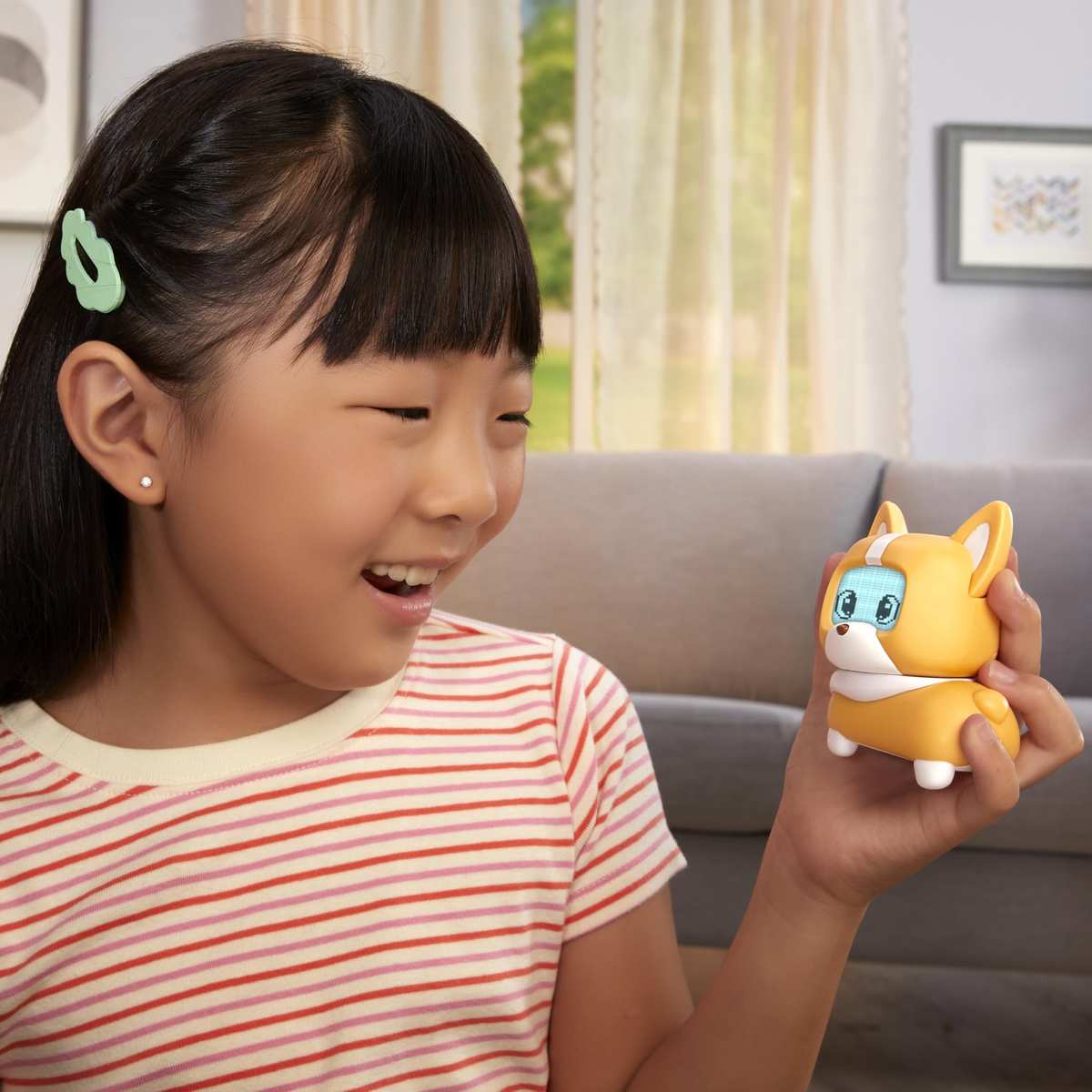 MGA Entertainment Pixel Petz - Corgi - Interaktiver Digitaler Haushund - Geeignet für Kinder ab 4 Jahren