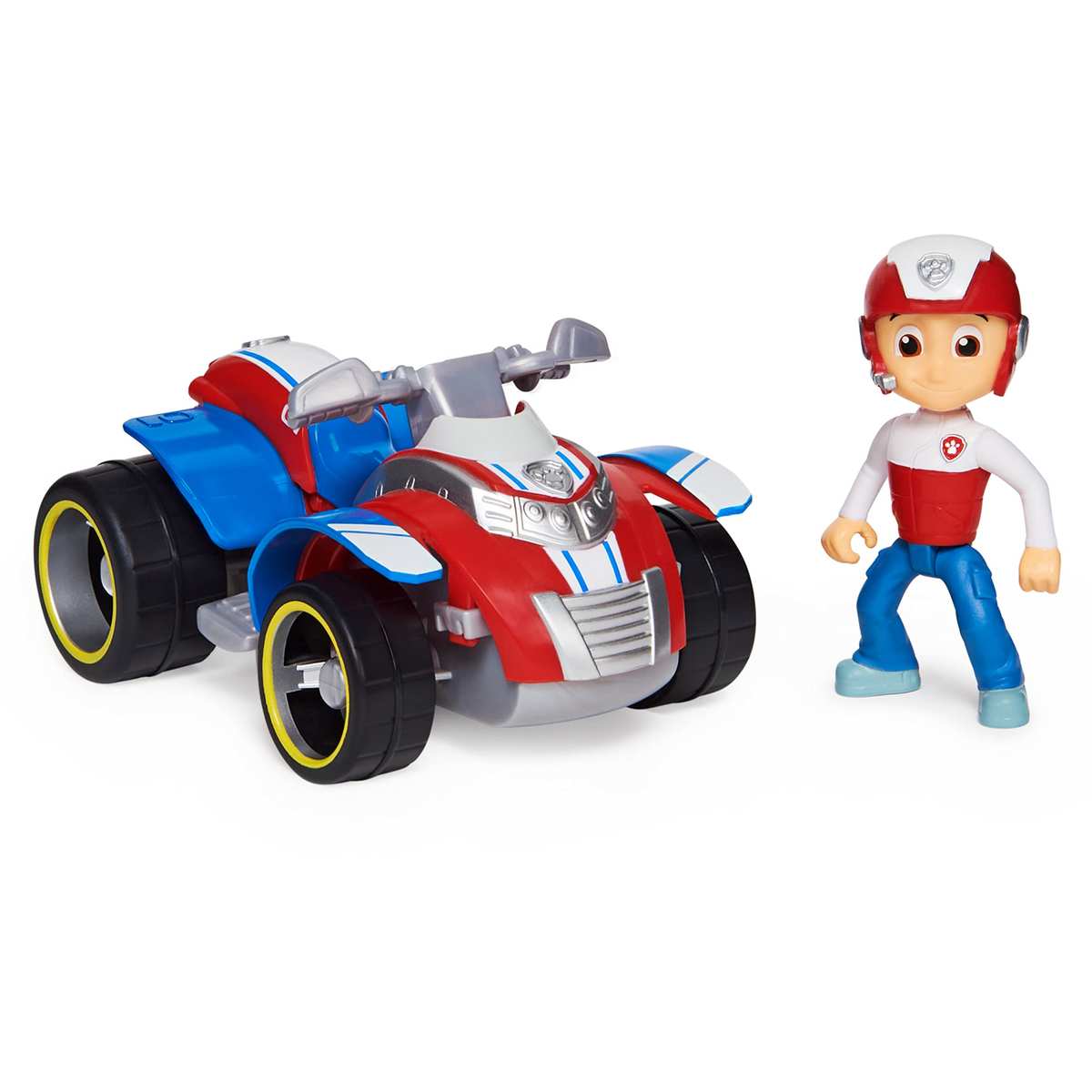 PAW PATROL Quad-Fahrzeug mit Ryder-Figur Basic Vehicle Basis Fahrzeug Spielzeugauto ab 3 Jahren