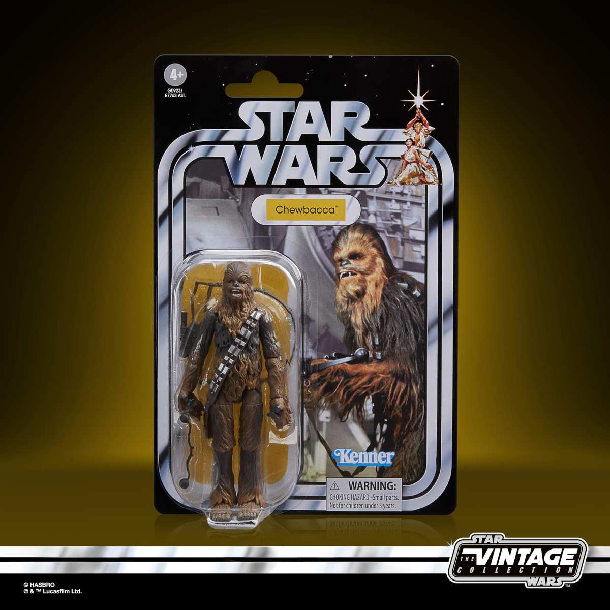 Star Wars The Vintage Collection Chewbacca Neue Hoffnung Premium Action-Figur 9,5 cm 4+