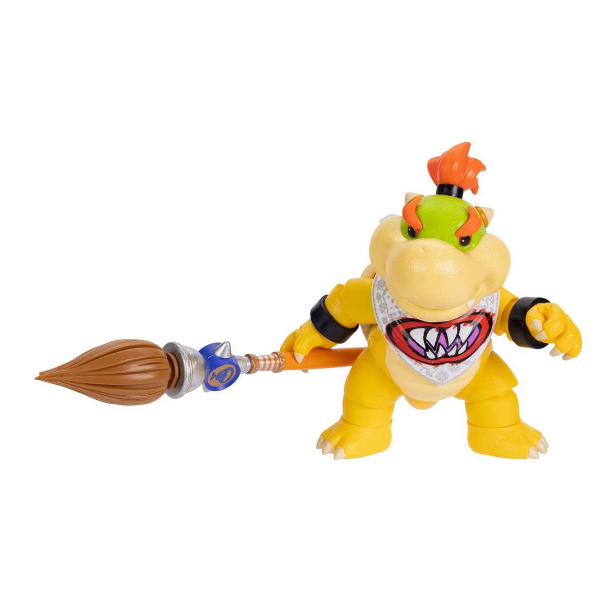 Super Mario Galaxy-Film: Bowser Jr. 12,7 cm Actionfigur mit Zubehör 17 Gelenkpunktei nklusive Pinsel-Zubehör 3+