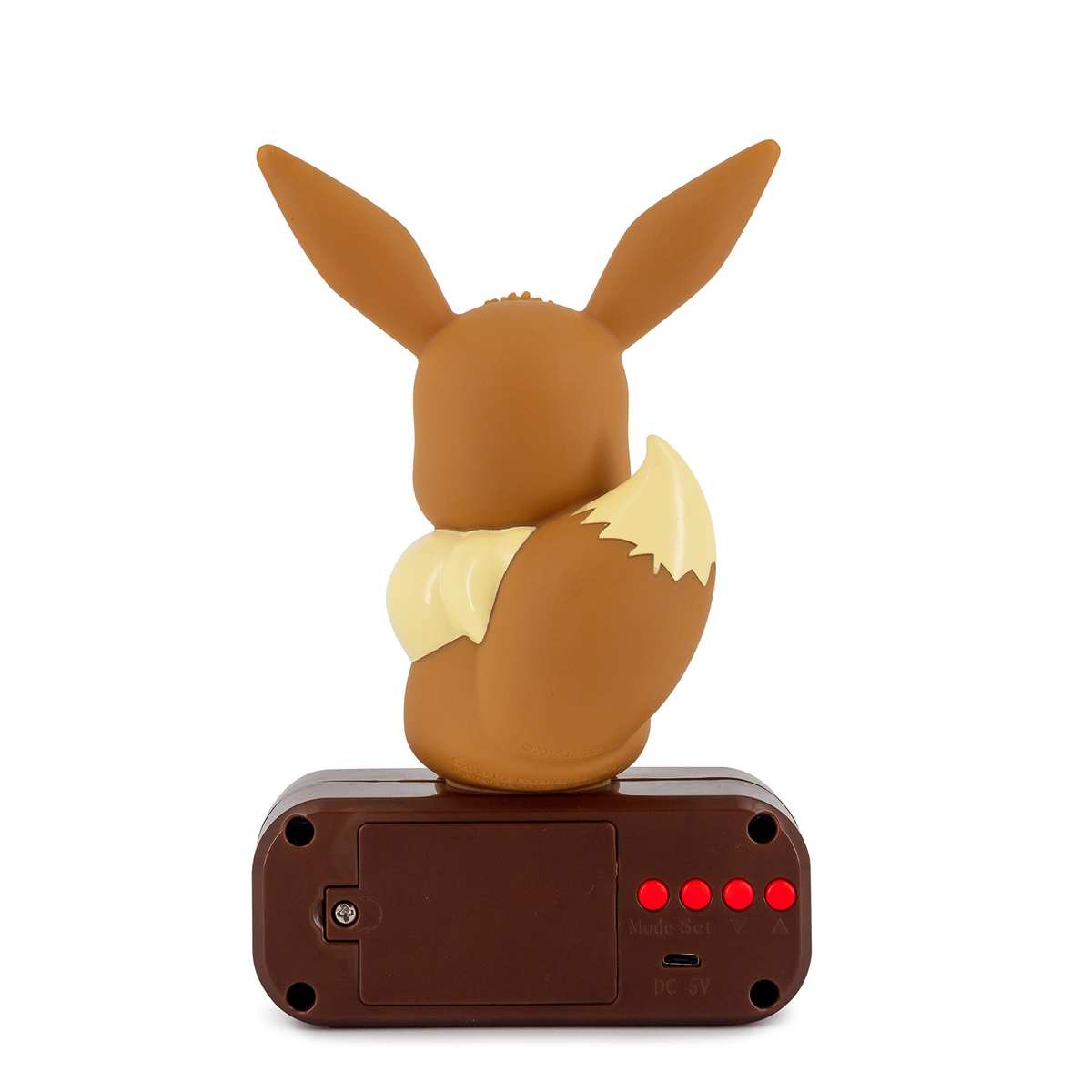 Teknofun - Pokemon Evoli Eevee Radio Wecker mit Leuchteffekt - 811370, 44