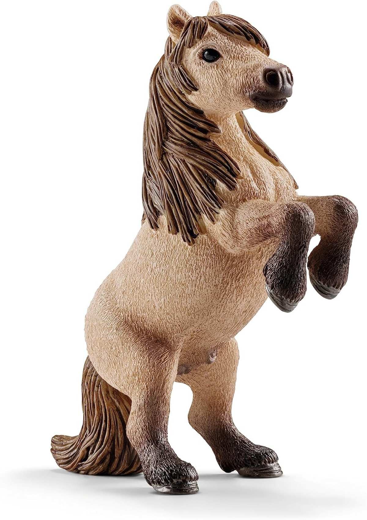 Schleich Horse Club | Mini Shetty Familie 41432 | ab 5 Jahren | 9 Teile | 3 Pony Figuren mit Pferde Zubehör | tolles Geschenk für Mädchen und Jungen | Spielzeug für Kinder