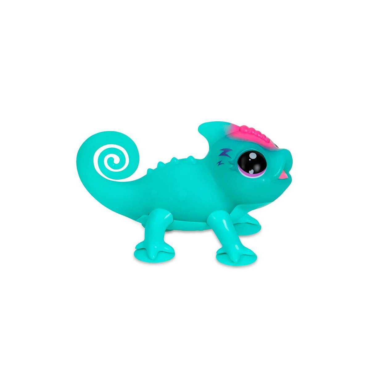 Little Live Pets Sunny Your Chamäleon, Leuchtend, interaktives Spielzeug mit Touch-Sensoren, leuchtet auf, drückt Emotionen aus und hat mehr als 30 Geräusche, Haustier für Kinder ab 5 Jahren, berühmt