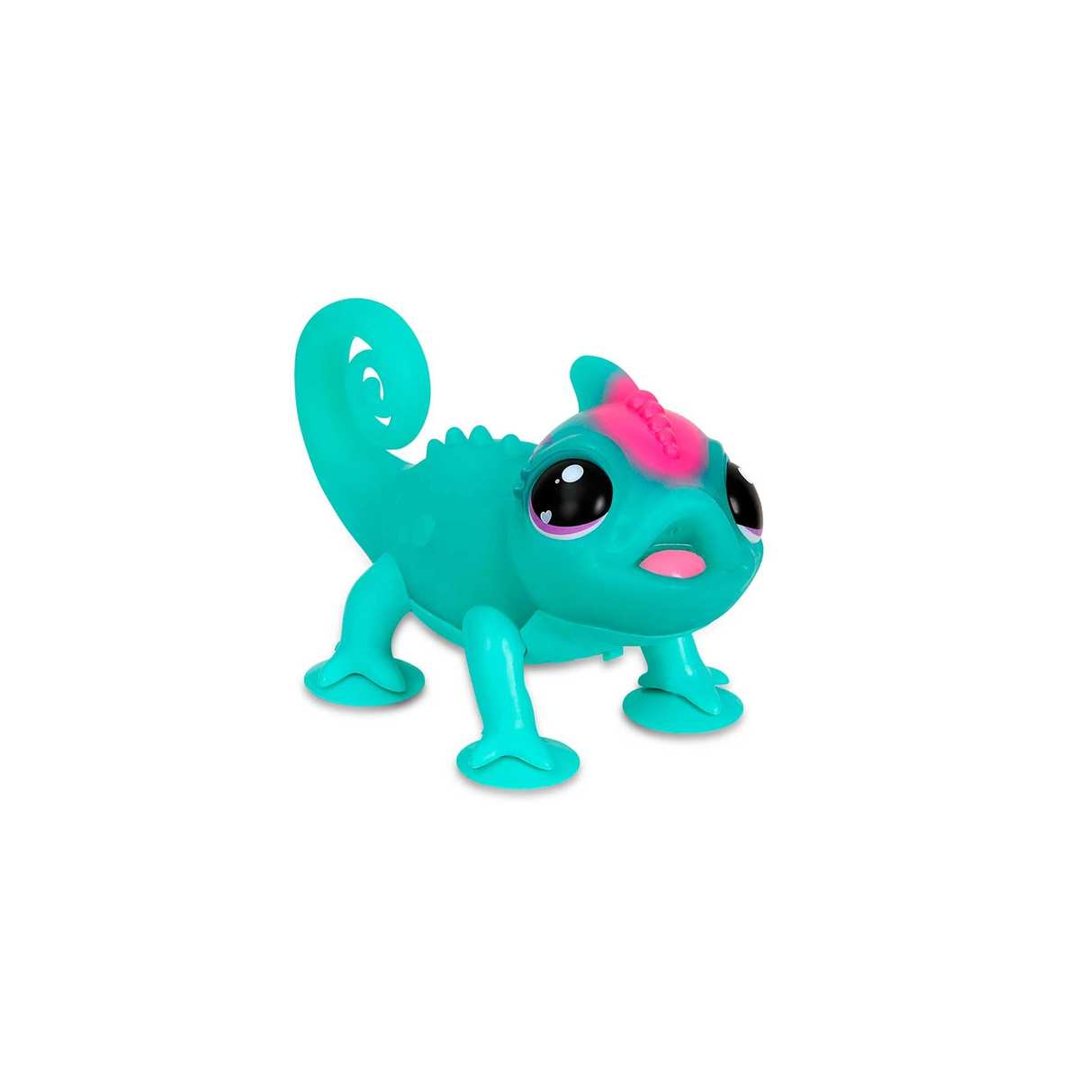 Little Live Pets Sunny Your Chamäleon, Leuchtend, interaktives Spielzeug mit Touch-Sensoren, leuchtet auf, drückt Emotionen aus und hat mehr als 30 Geräusche, Haustier für Kinder ab 5 Jahren, berühmt