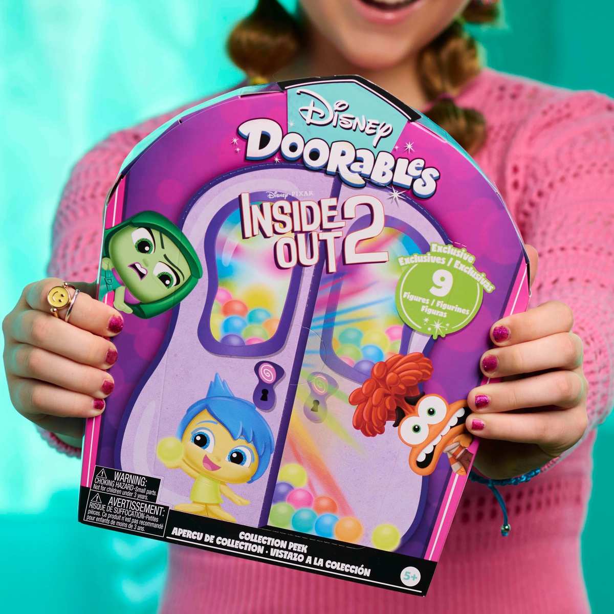 Disney Doorables Alles Steht Kopf 2 Collection Peek 9 Exklusive 3,8 cm Sammelfiguren ab 5 Jahren
