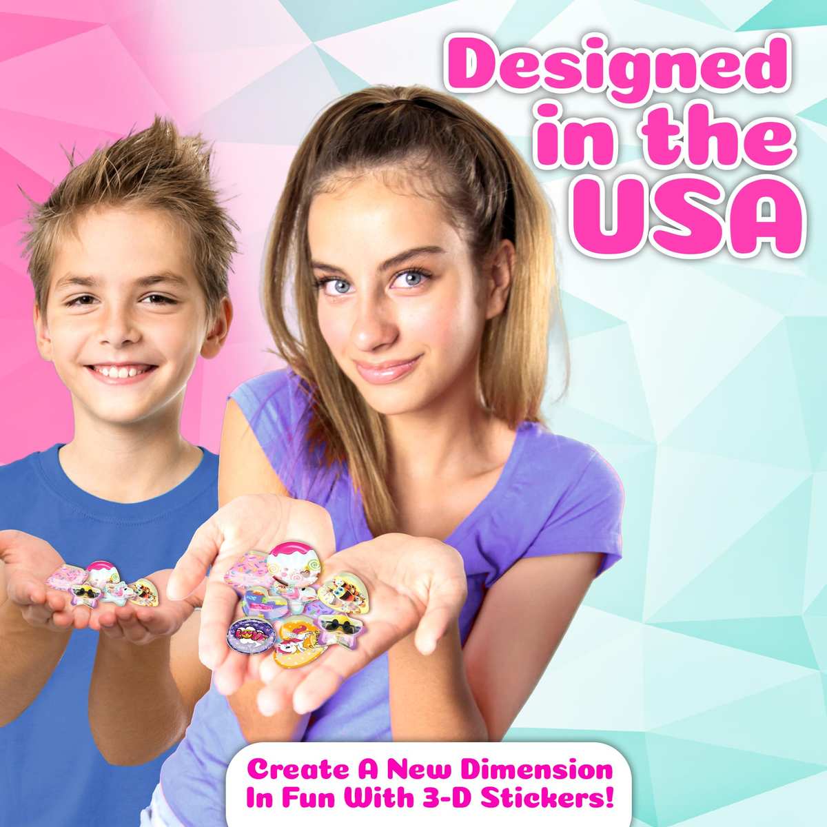 ACTIVITY KINGS ILY DIY 3D-Aufkleber Maker