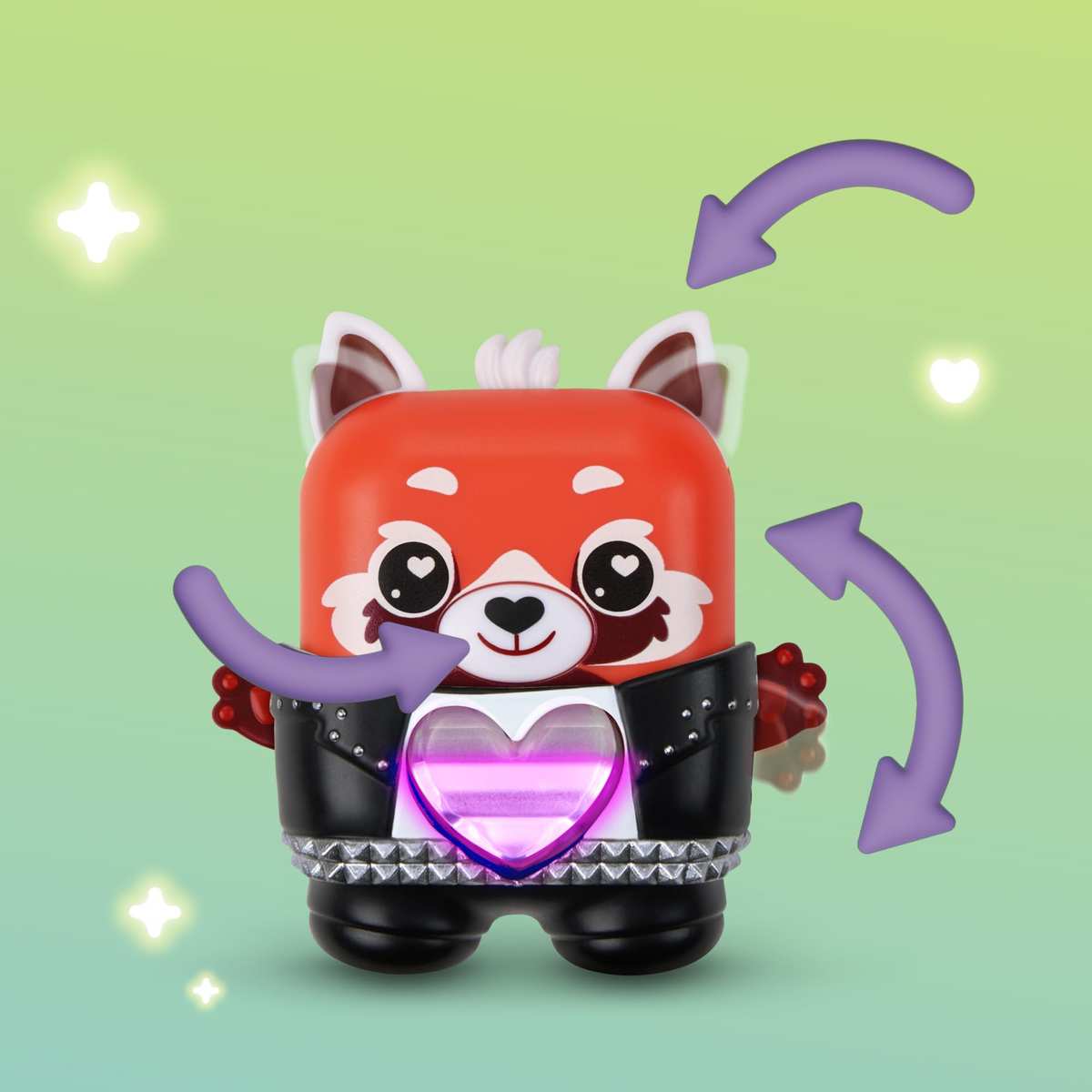 Hasbro Nano-MALS Pamanda der rote Panda elektronisches Fidget-Tierchen 5+
