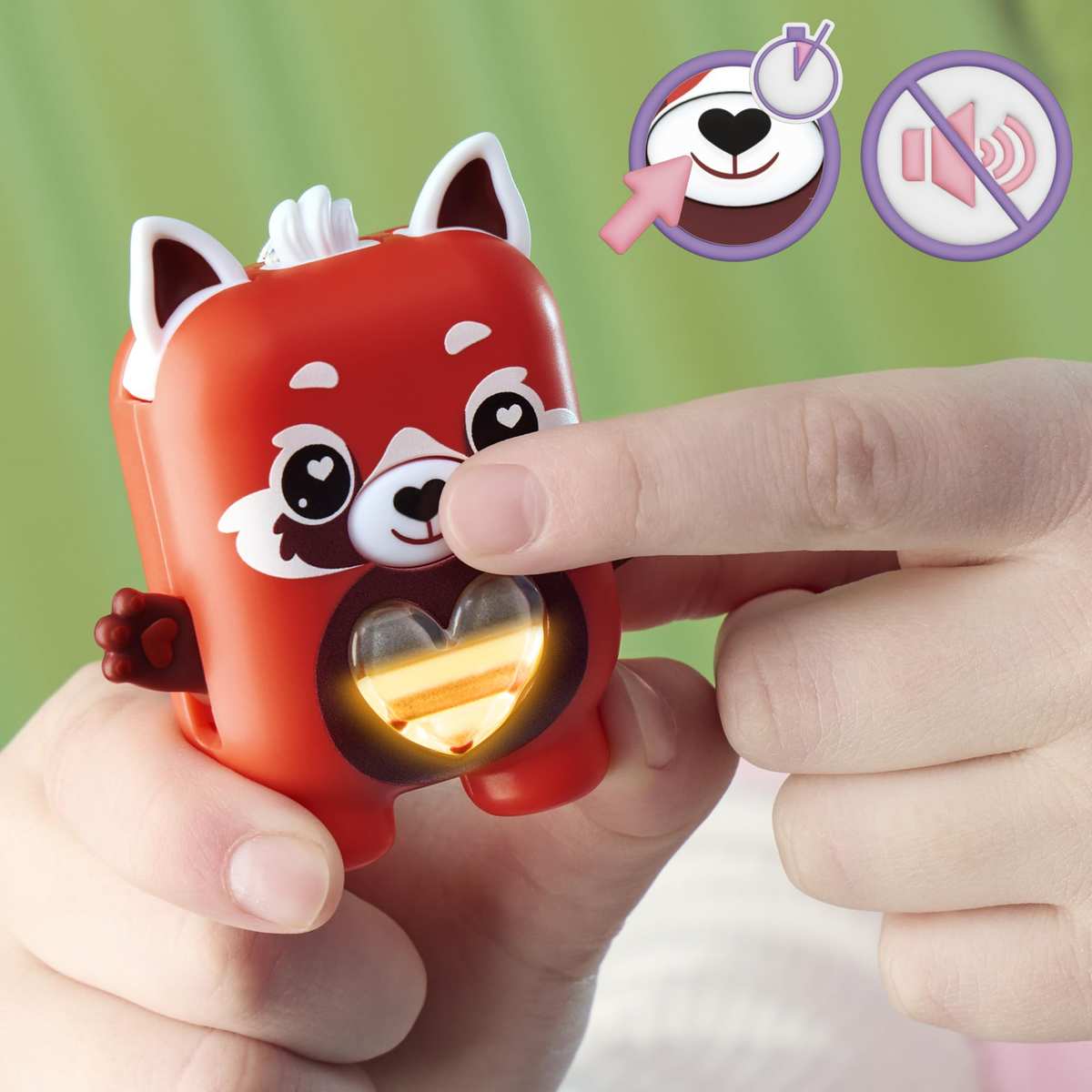 Hasbro Nano-MALS Pamanda der rote Panda elektronisches Fidget-Tierchen 5+