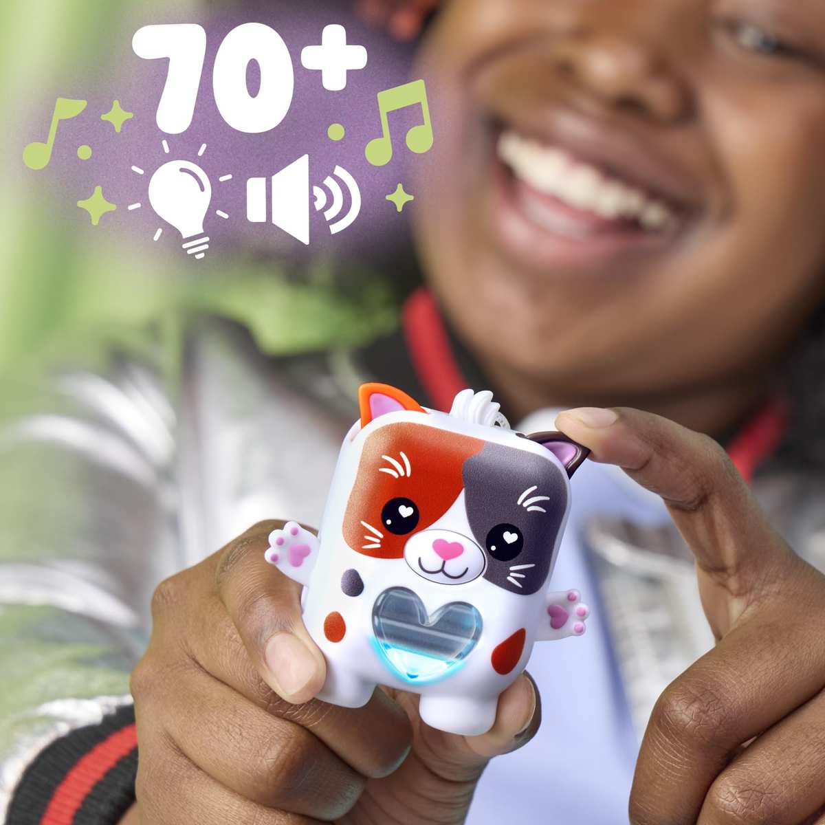 Hasbro Nano-MALS Purrnelope das Miezekätzchen elektronisches Fidget-Tierchen