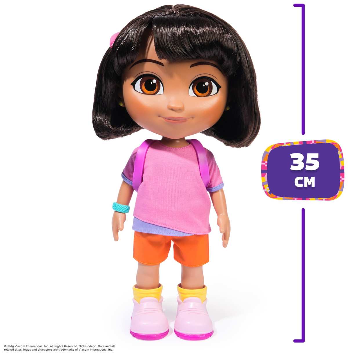 Dora Sing mit Mir Puppe 35 cm große Puppe TV-Serie mit 2 Liedern 12 Sätzen Deutsch/Englisch Italienisch/Englische Sprachversion 3+
