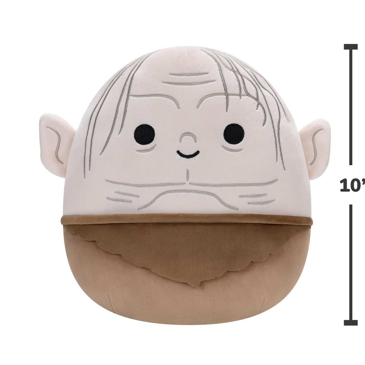 Squishmallows SQWB00315 Der Herr der Ringe Gollum 25 cm offizielles Jazwares Plüsch superweiches Kuscheltier 3+
