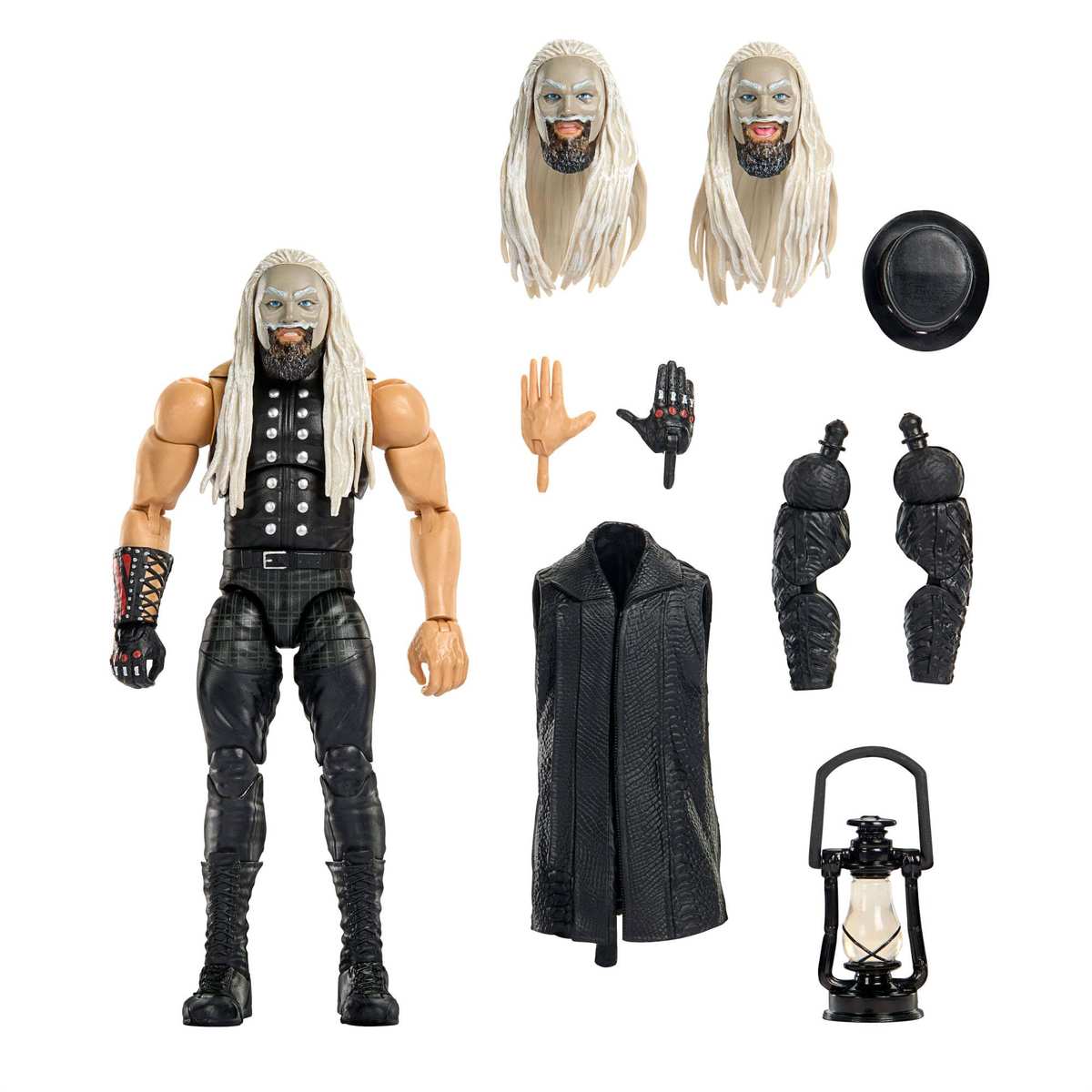 Mattel WWE Ultimate Edition Actionfigur und Zubehör im Set ca. 15 cm große Uncle Howdy Sammelfigur JHV86 ab 8 Jahre