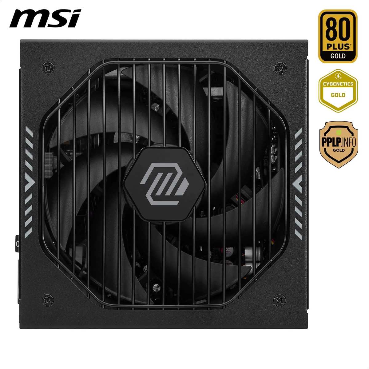 MSI MAG A850GLS PCIE5 Netzteil, 850W, 80 Plus Gold, ATX 3.1, PCIe 5.1 GPU Support, Native 12V-2x6, Zweifarbiger 12V-2x6 Anschluss, ATX PSU, Modulare Kabel