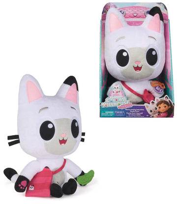 DREAMWORKS GABBY'S DOLLHOUSE: DER FILM Interaktiver Plüsch Panda Pfötchen 33cm Tasche + Zubehör 3+
