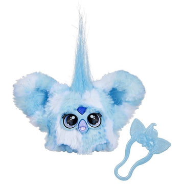 Furby Furblets SNO-Way Holiday Edition Mini Friend Elektronische Plüschtier 6+ Blau & Weiß